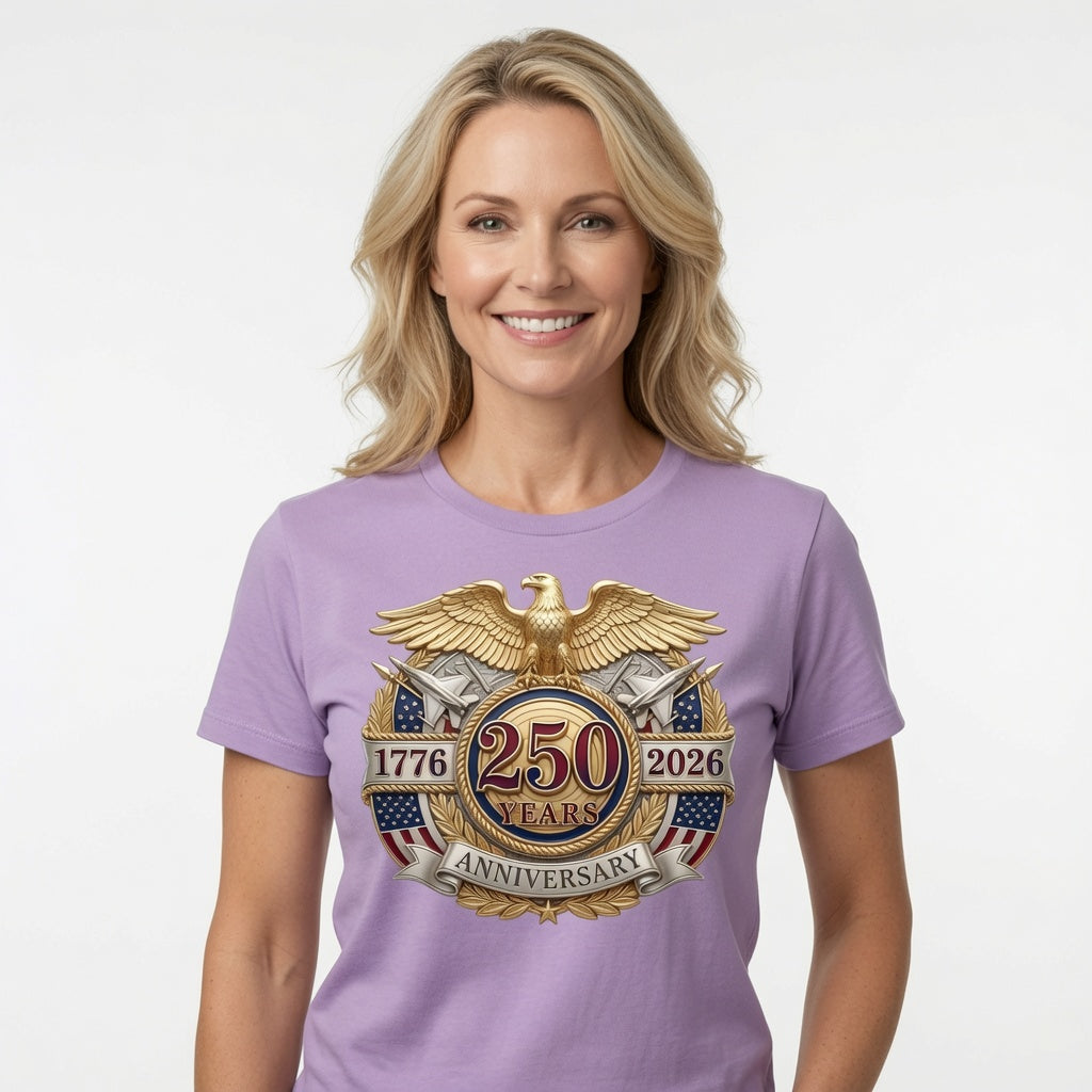 USA 250th Anniversary Eagle Emblem T-Shirt