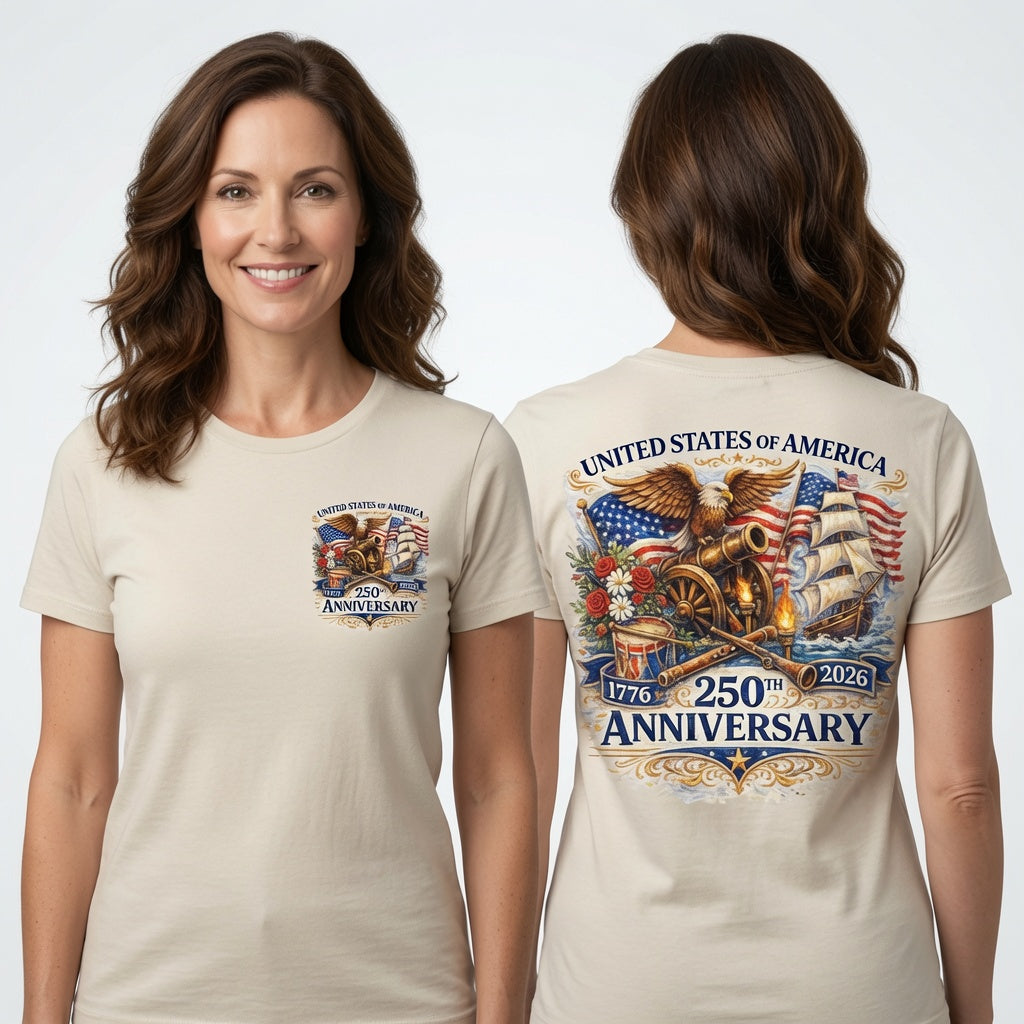 United States of America 250th Anniversary Graphic T-Shirt