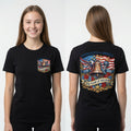 United States of America 250 Years of Freedom Graphic T-Shirt – Patriotic Semiquincentennial Liberty Bell Anniversary Shirt
