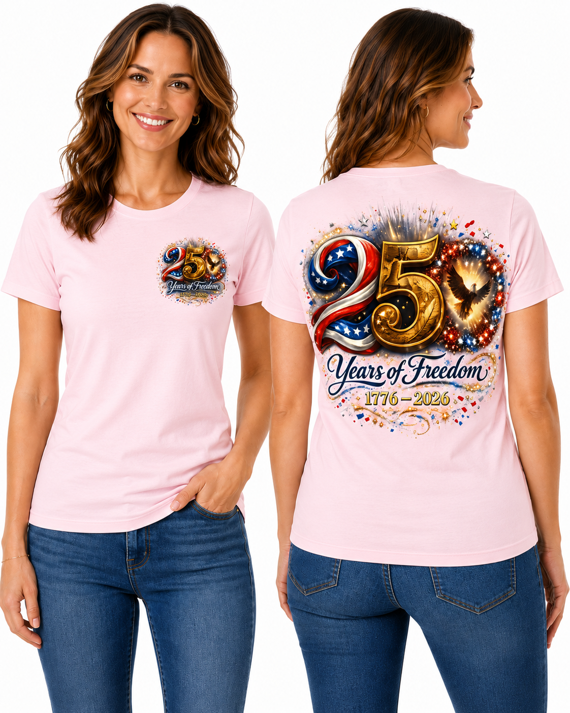 250 Years of Freedom Graphic T-Shirt
