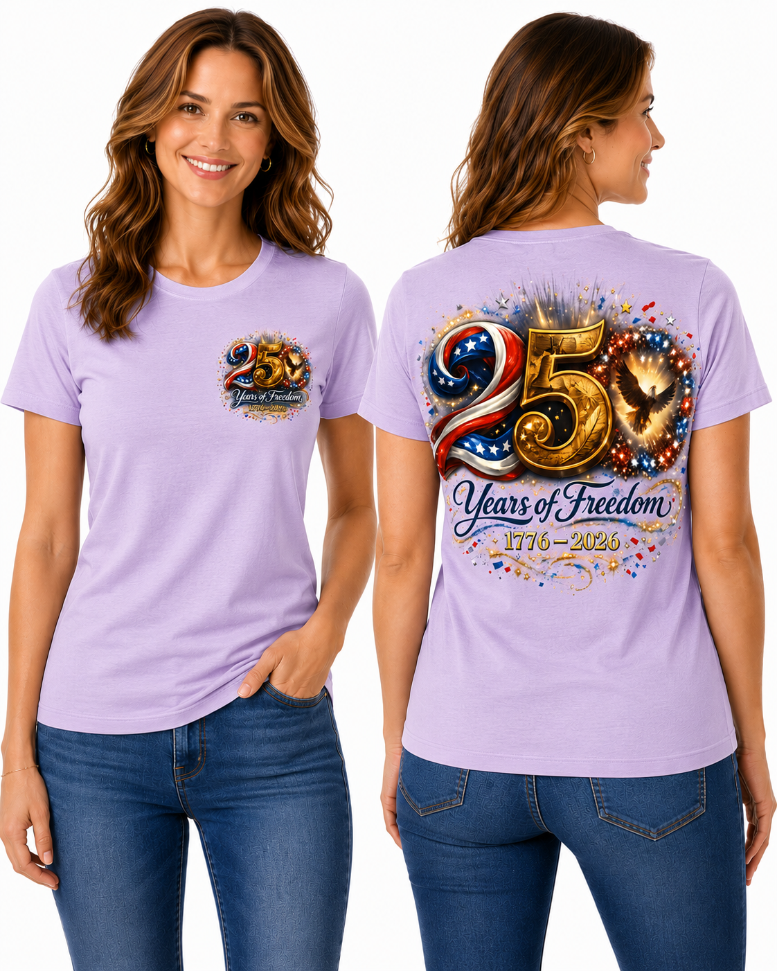 250 Years of Freedom Graphic T-Shirt