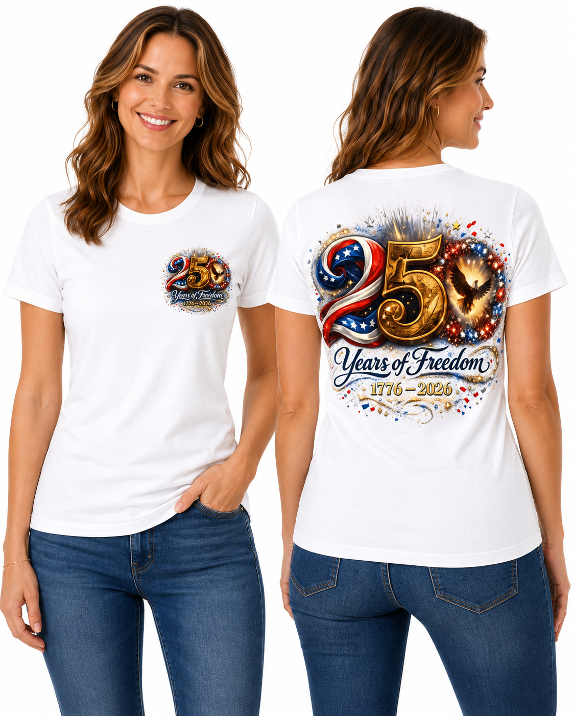 250 Years of Freedom Graphic T-Shirt