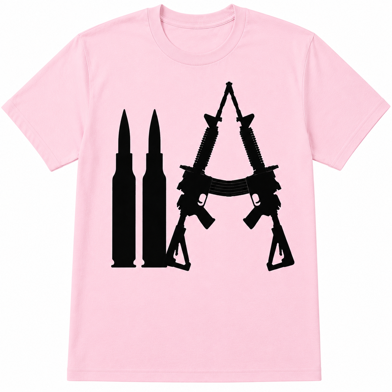 Crossed Modern Sporting Rifles & Rifle Cartridges