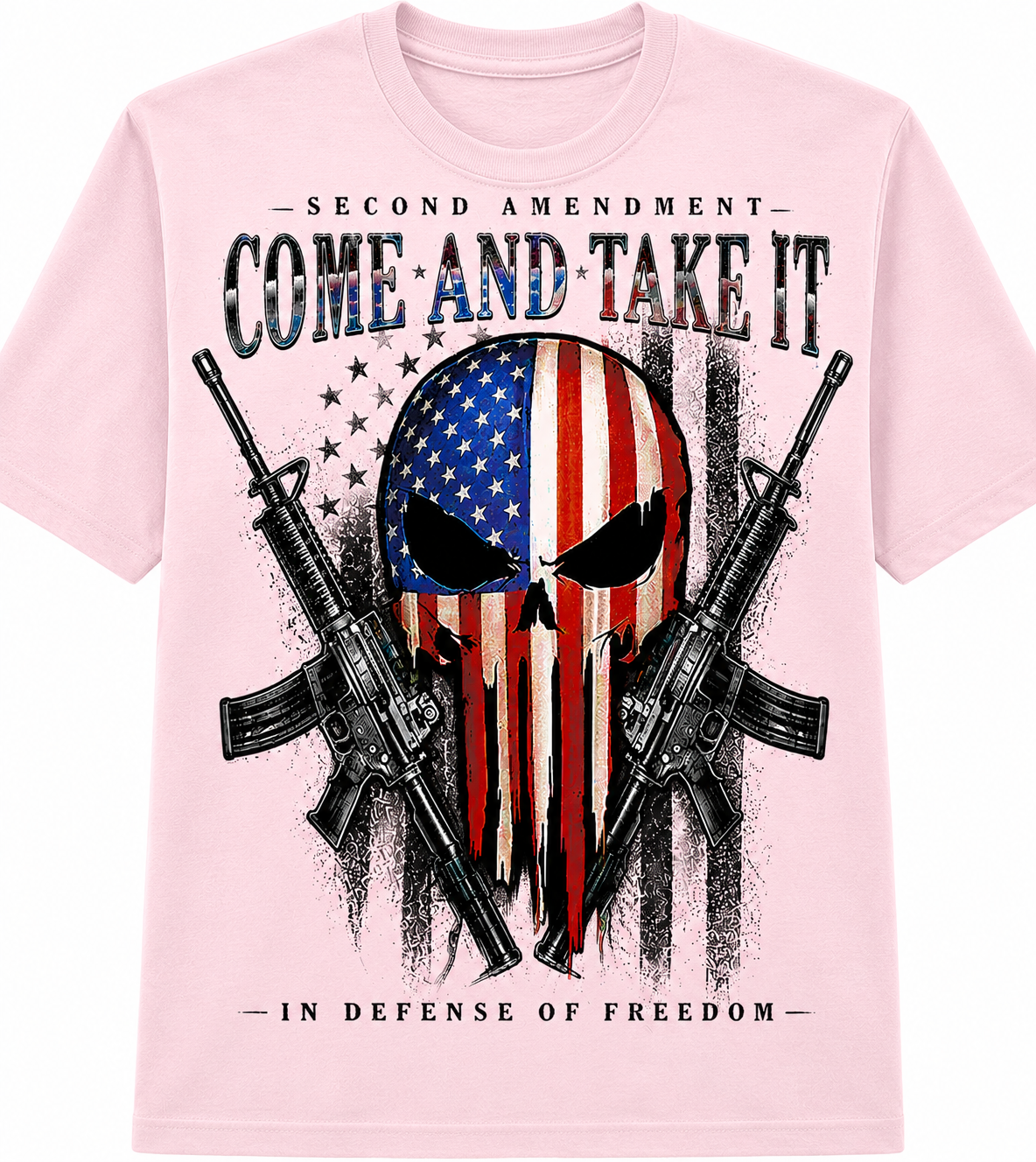 Second Amendment "Come and Take It" In Defense of Freedom - T-Shirt