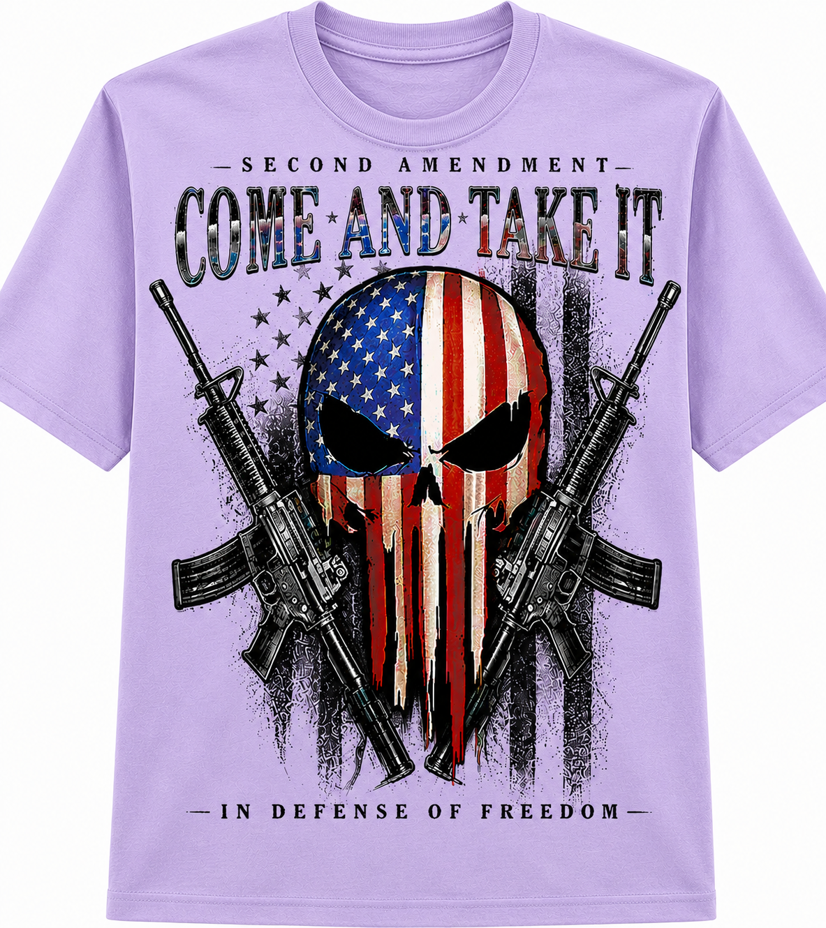 Second Amendment "Come and Take It" In Defense of Freedom - T-Shirt