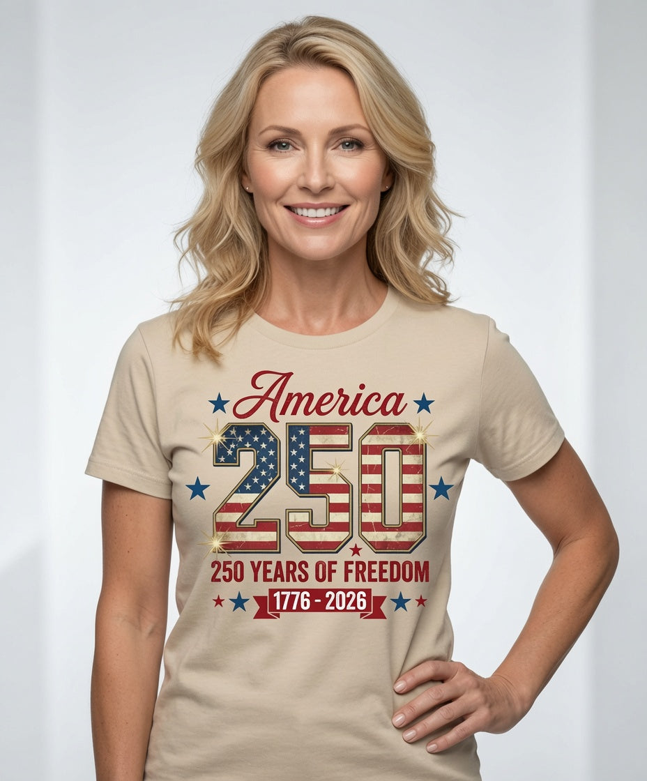 America 250 Years of Freedom T-Shirt