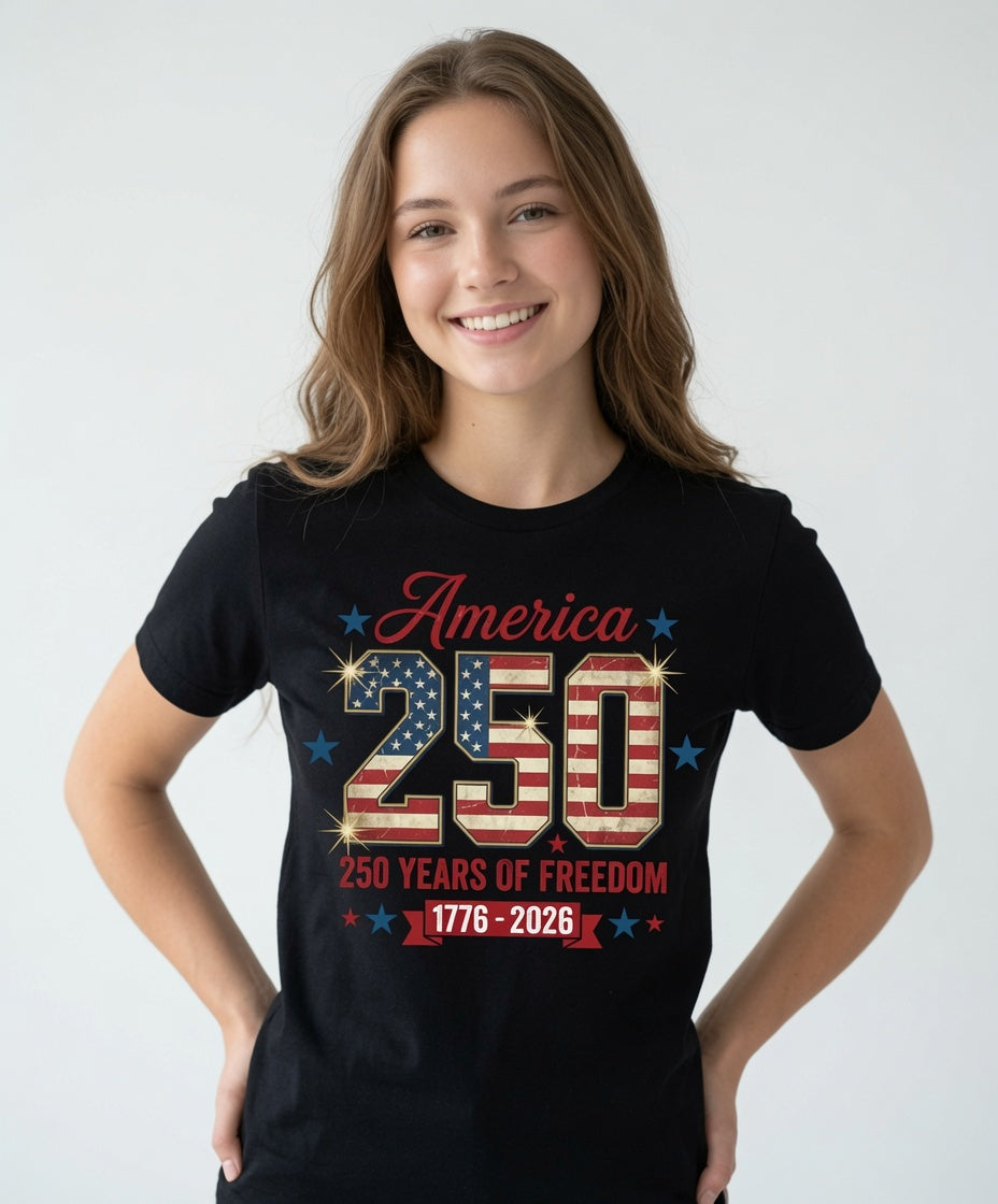 America 250 Years of Freedom T-Shirt