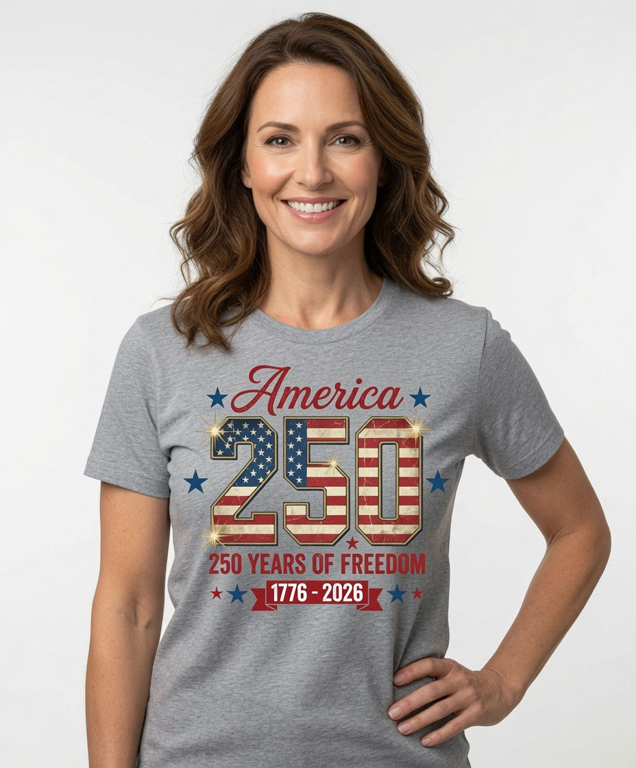 America 250 Years of Freedom T-Shirt