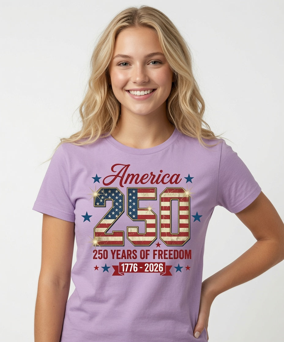 America 250 Years of Freedom T-Shirt