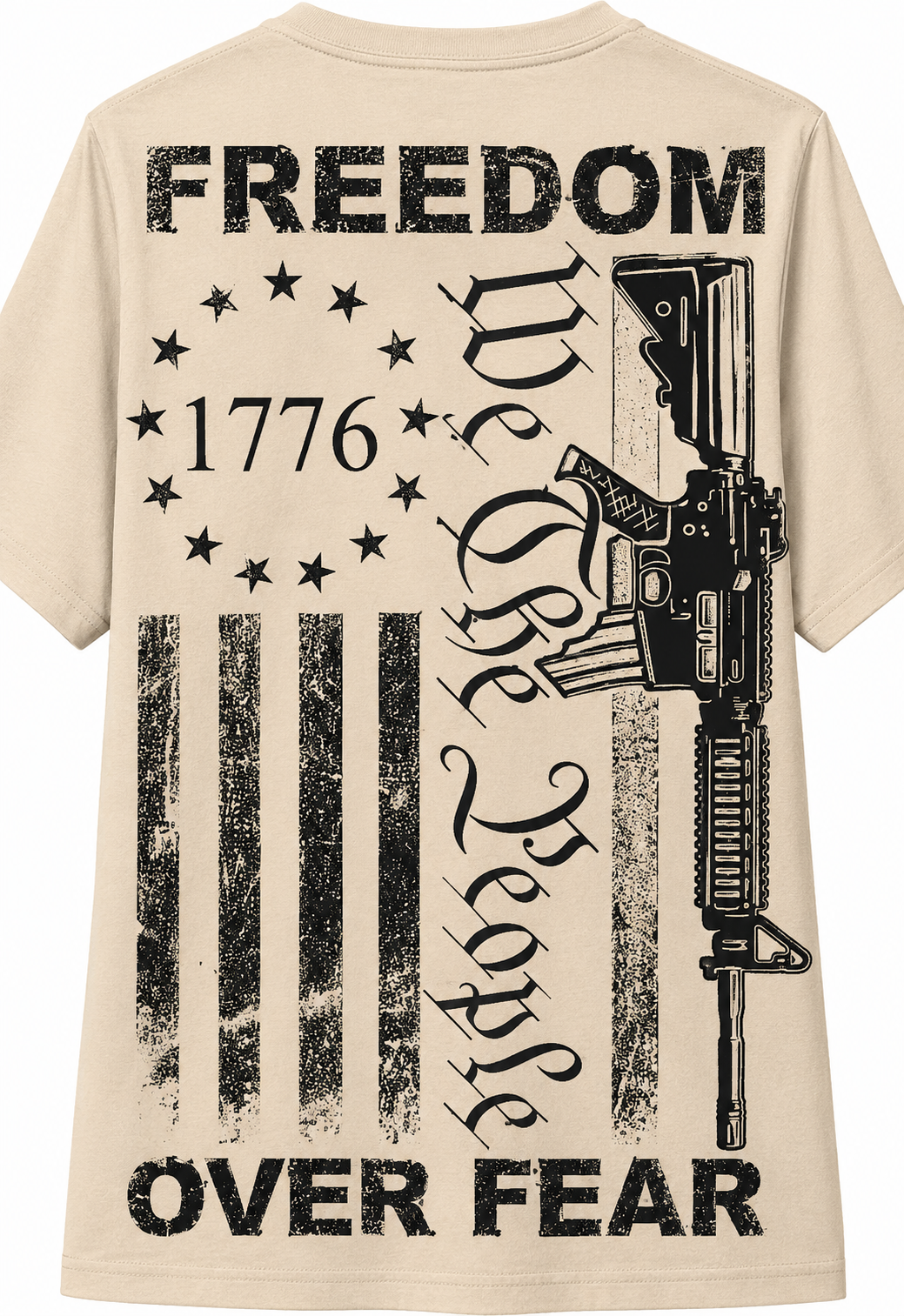 Freedom Over Fear T--Shirt