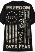 Freedom Over Fear T--Shirt
