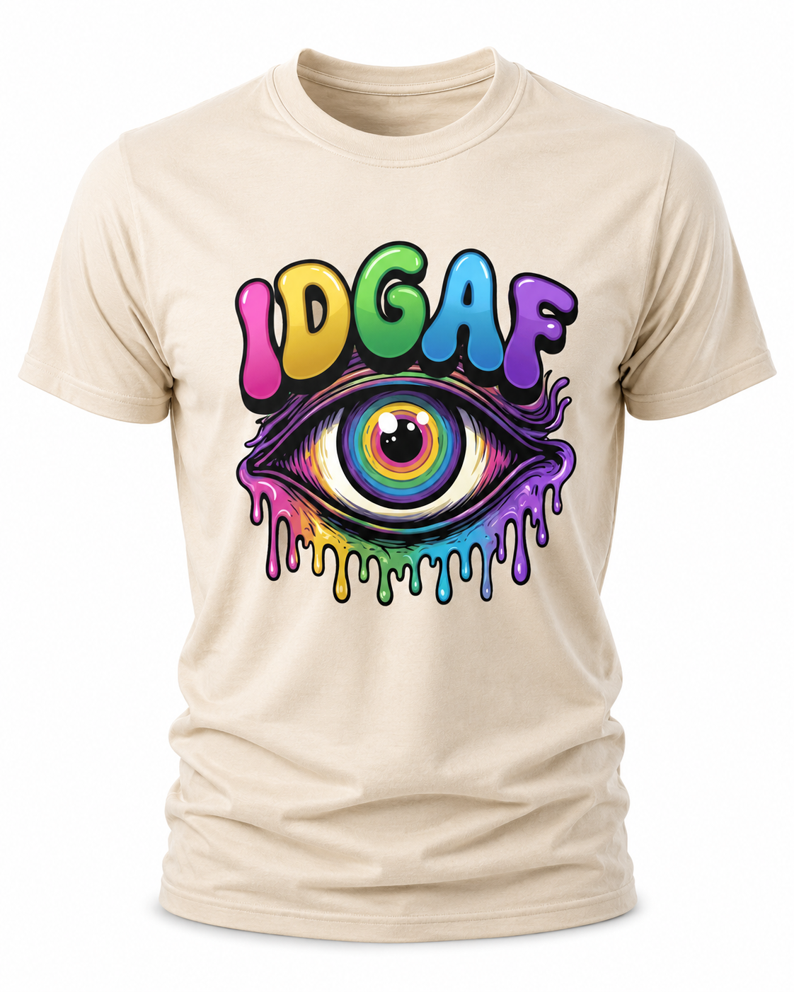 IDGAF Rainbow Eye T-Shirt