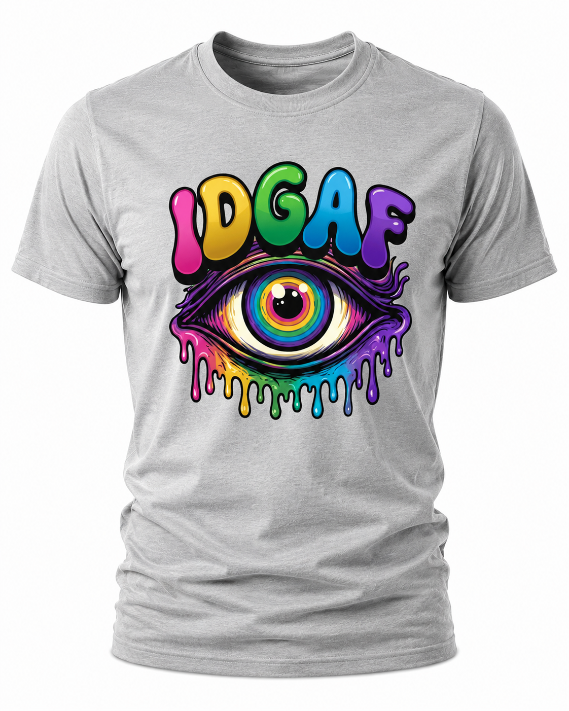 IDGAF Rainbow Eye T-Shirt