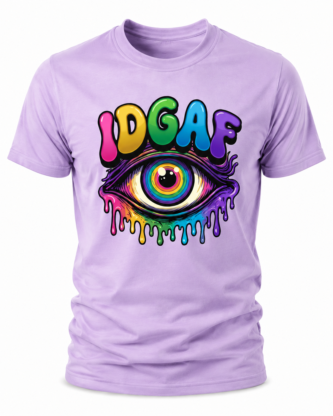 IDGAF Rainbow Eye T-Shirt