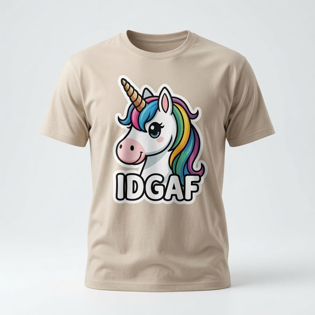 IDGAF Unicorn T-Shirt