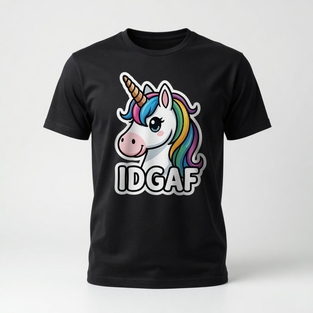 IDGAF Unicorn T-Shirt