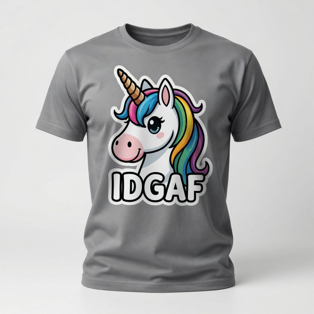 IDGAF Unicorn T-Shirt