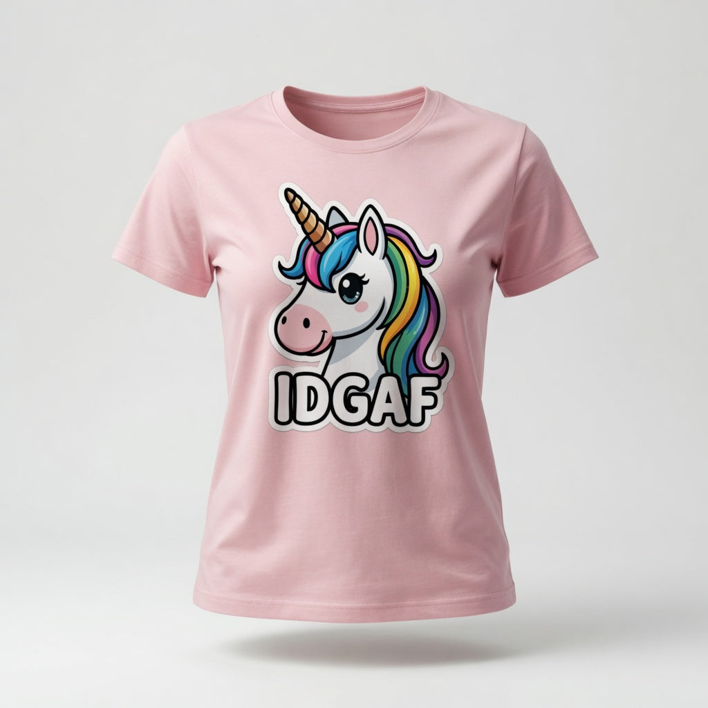 IDGAF Unicorn T-Shirt