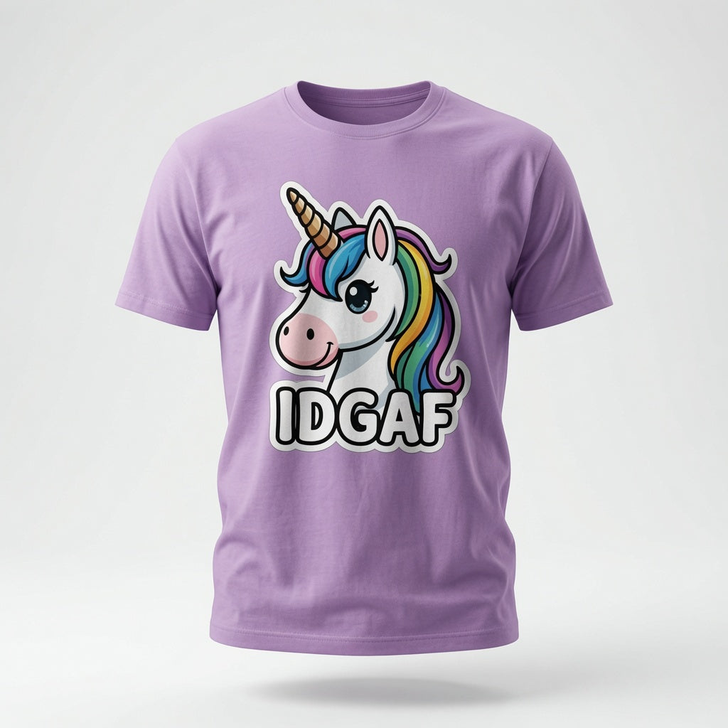 IDGAF Unicorn T-Shirt