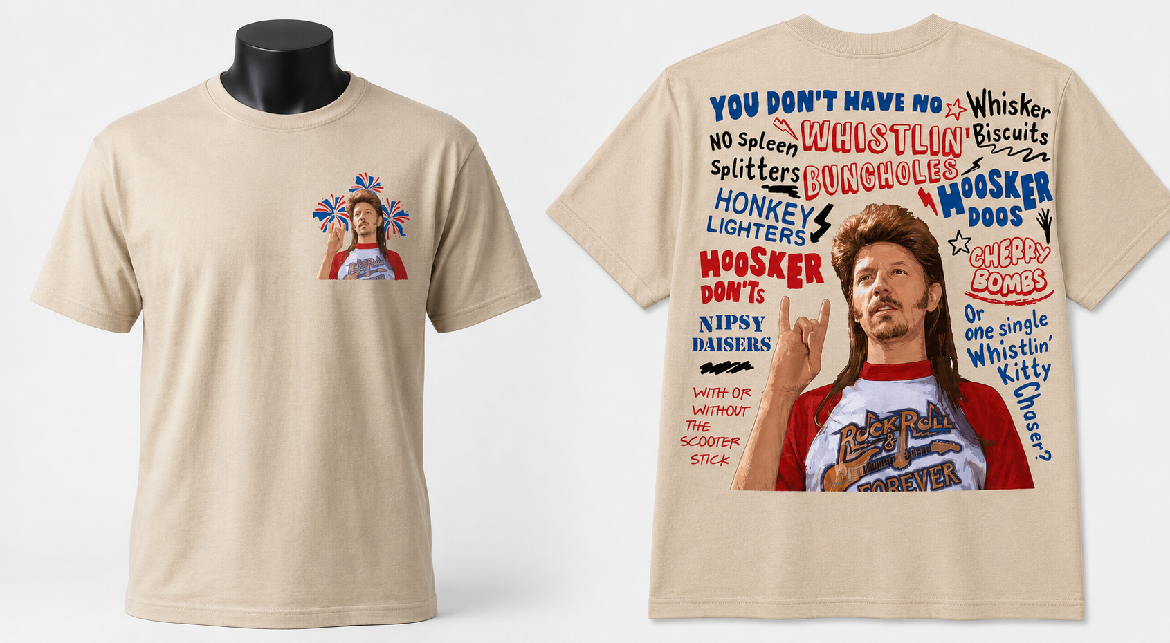 Joe Dirt Fireworks 4th of July T-Shirt