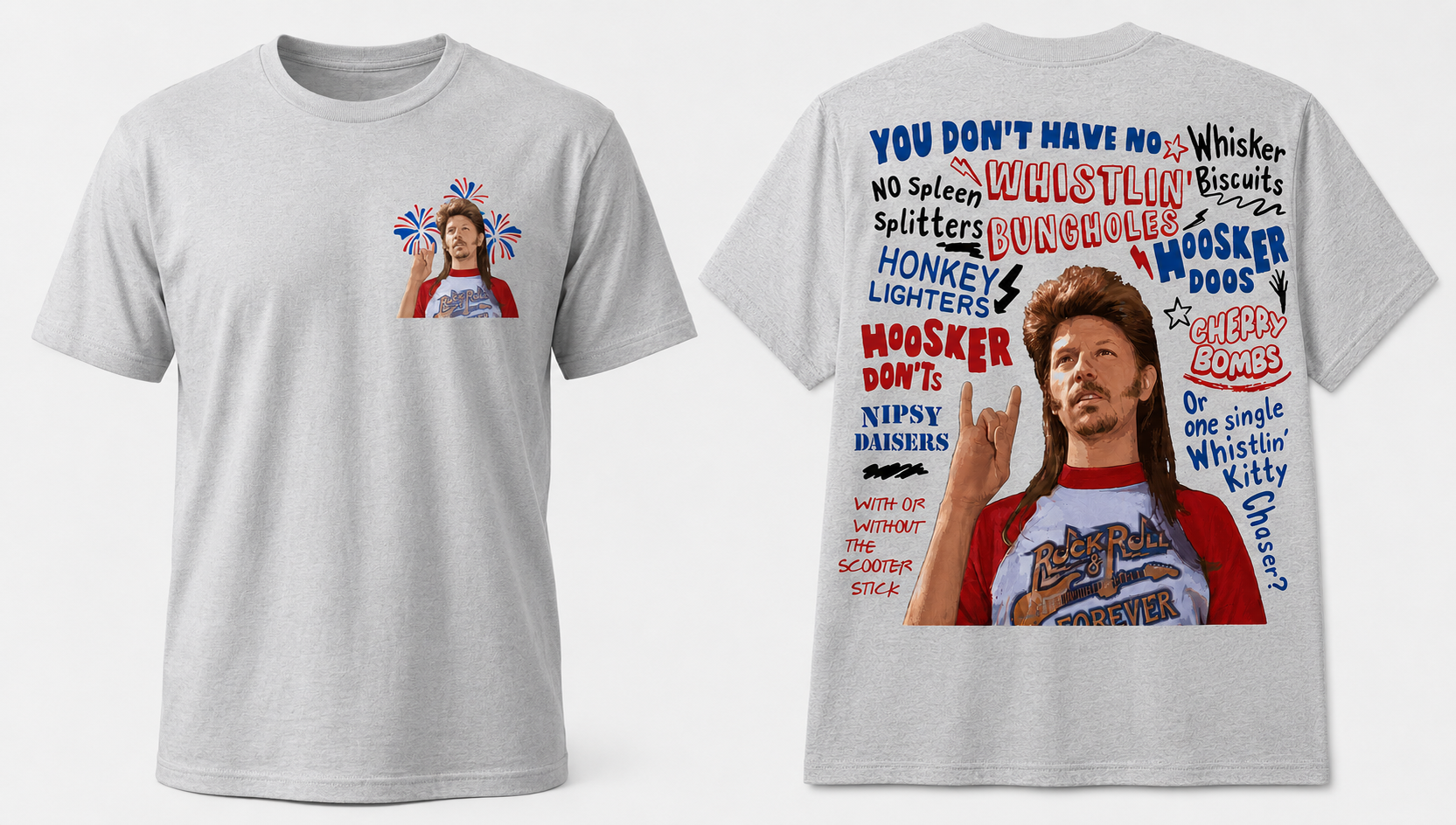 Joe Dirt Fireworks 4th of July T-Shirt