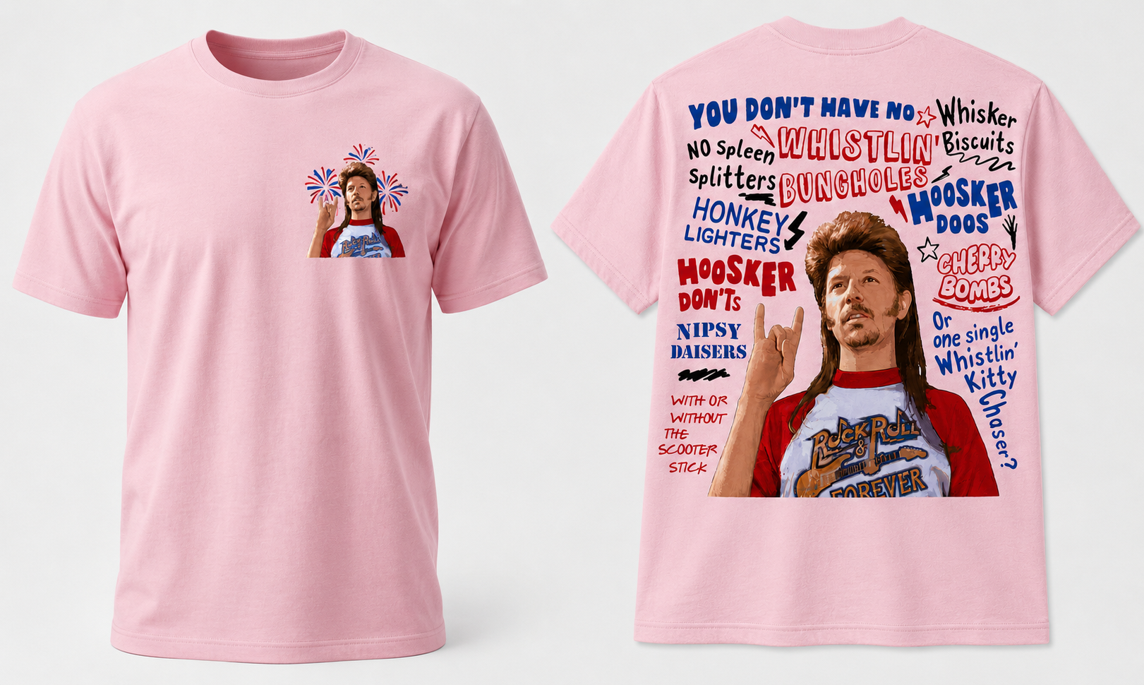 Joe Dirt Fireworks 4th of July T-Shirt
