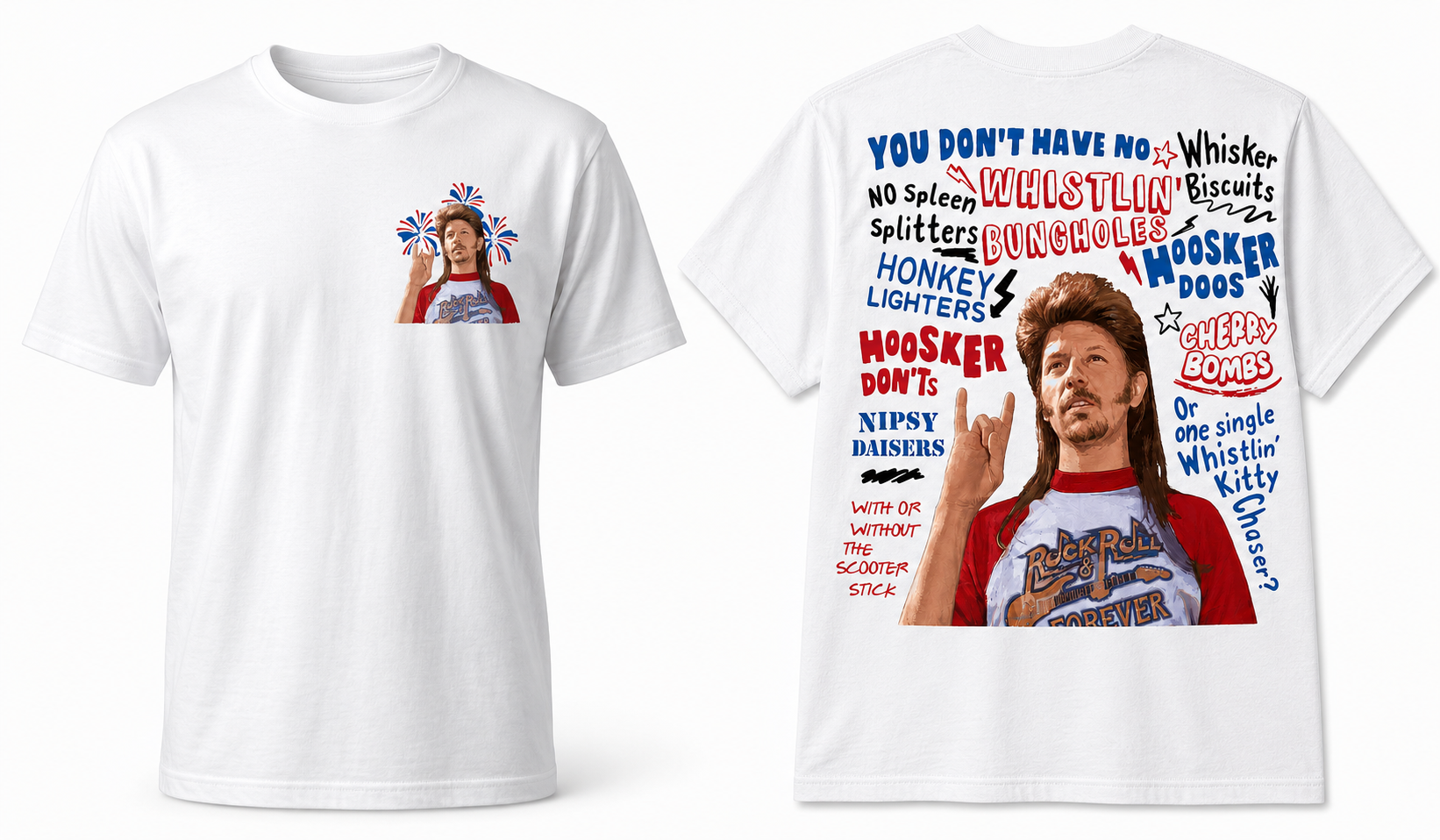 Joe Dirt Fireworks 4th of July T-Shirt