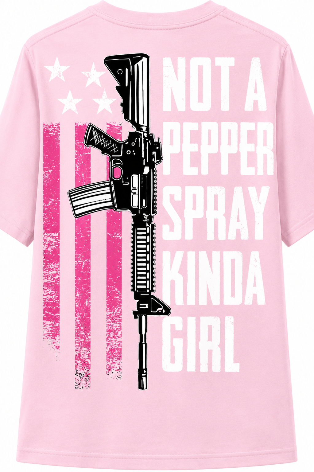 Not a Pepper Spray Kinda Girl T-Shirt