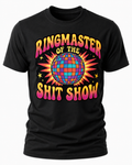 Ringmaster of the Shit Show T-Shirt - Retro Disco Ball Graphic Tee