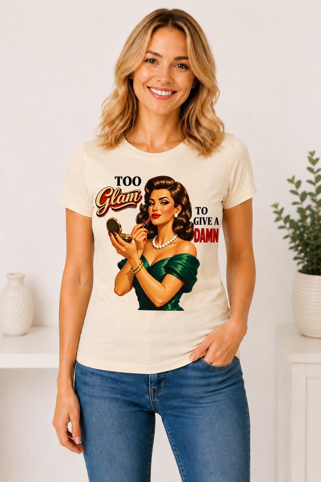 TOO Glam to Give a DAMN