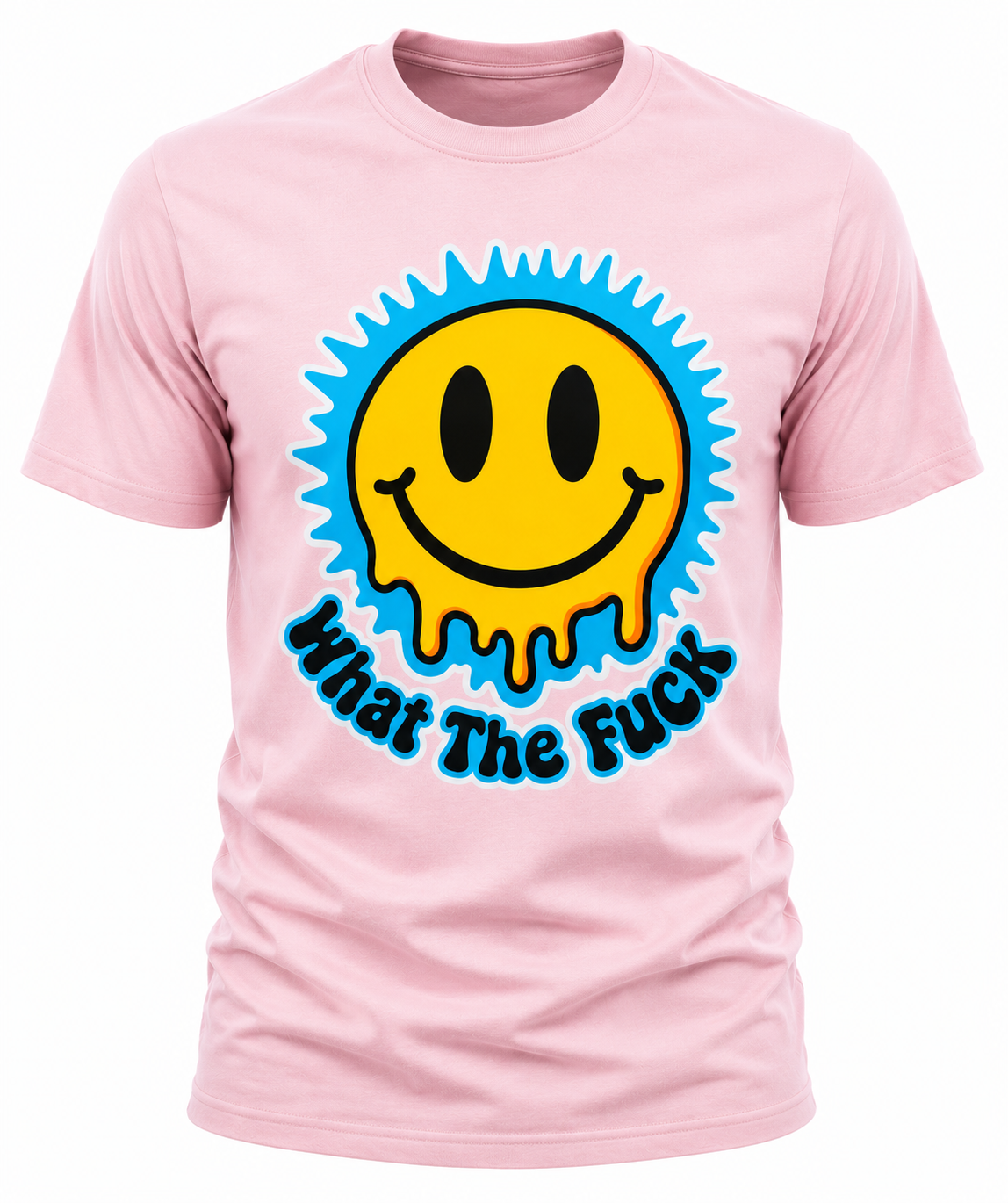 What The F*ck Smiley Face T-Shirt