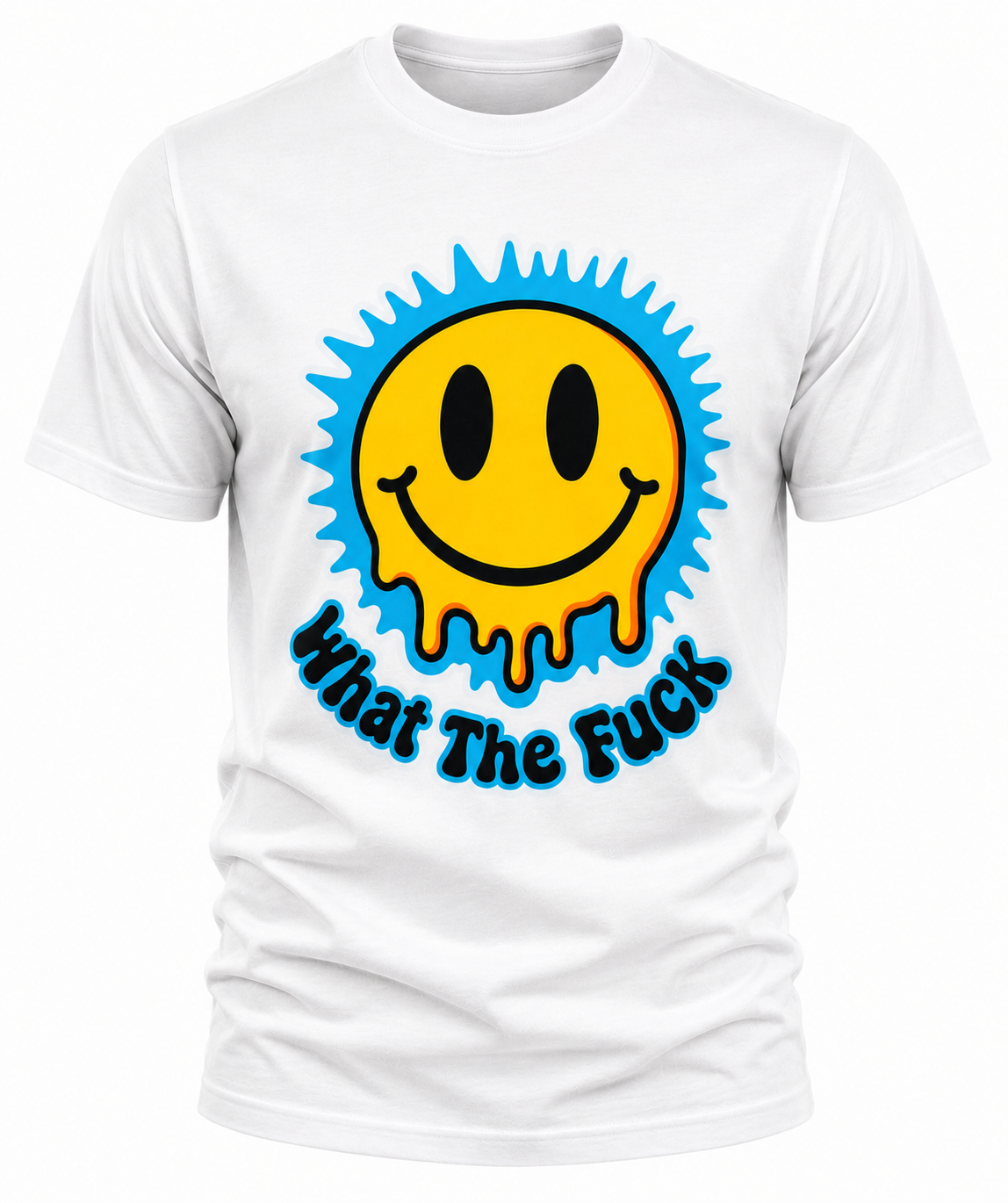 What The F*ck Smiley Face T-Shirt